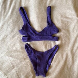 bond-eye Purple Bikini Set